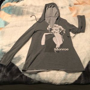 Marilyn Monroe Hooded Top